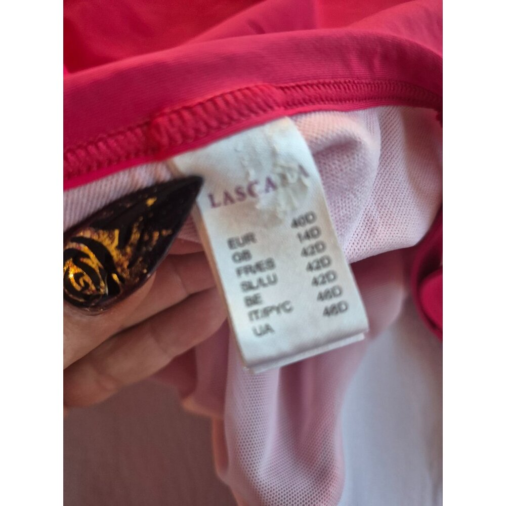 Lascana Womens Pink One-Piece Swimsuit S - Picture 4 of 5